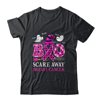 Ghost Boo Scare Away Breast Cancer Awareness Funny Halloween Shirt & Hoodie | siriusteestore