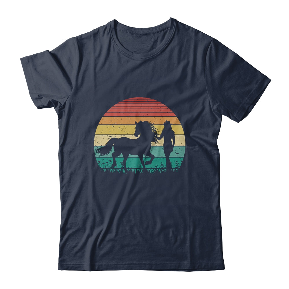 Girl Horse Riding Vintage Cowgirl Texas Ranch Shirt & Tank Top | siriusteestore