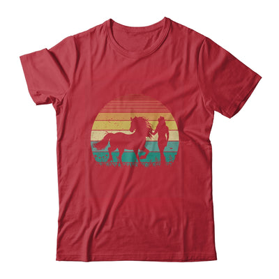 Girl Horse Riding Vintage Cowgirl Texas Ranch Shirt & Tank Top | siriusteestore