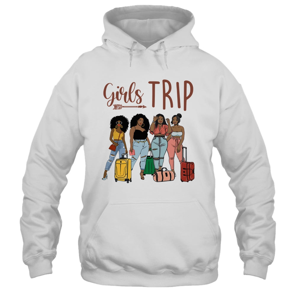 Girls Trip Black Women Queen Melanin African American Pride Shirt & Tank Top | siriusteestore