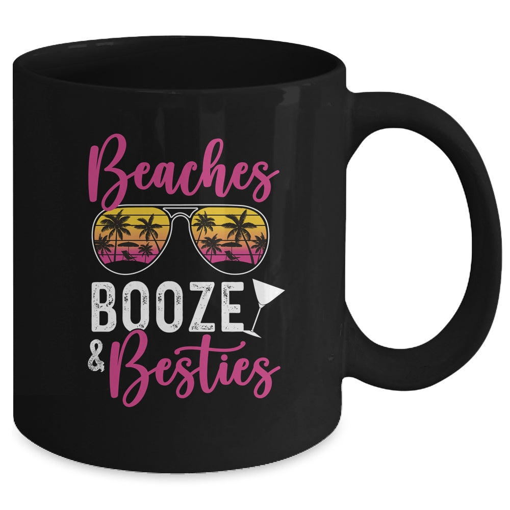 Girls Trip Girls Weekend Friends Beaches Booze Besties Mug | siriusteestore