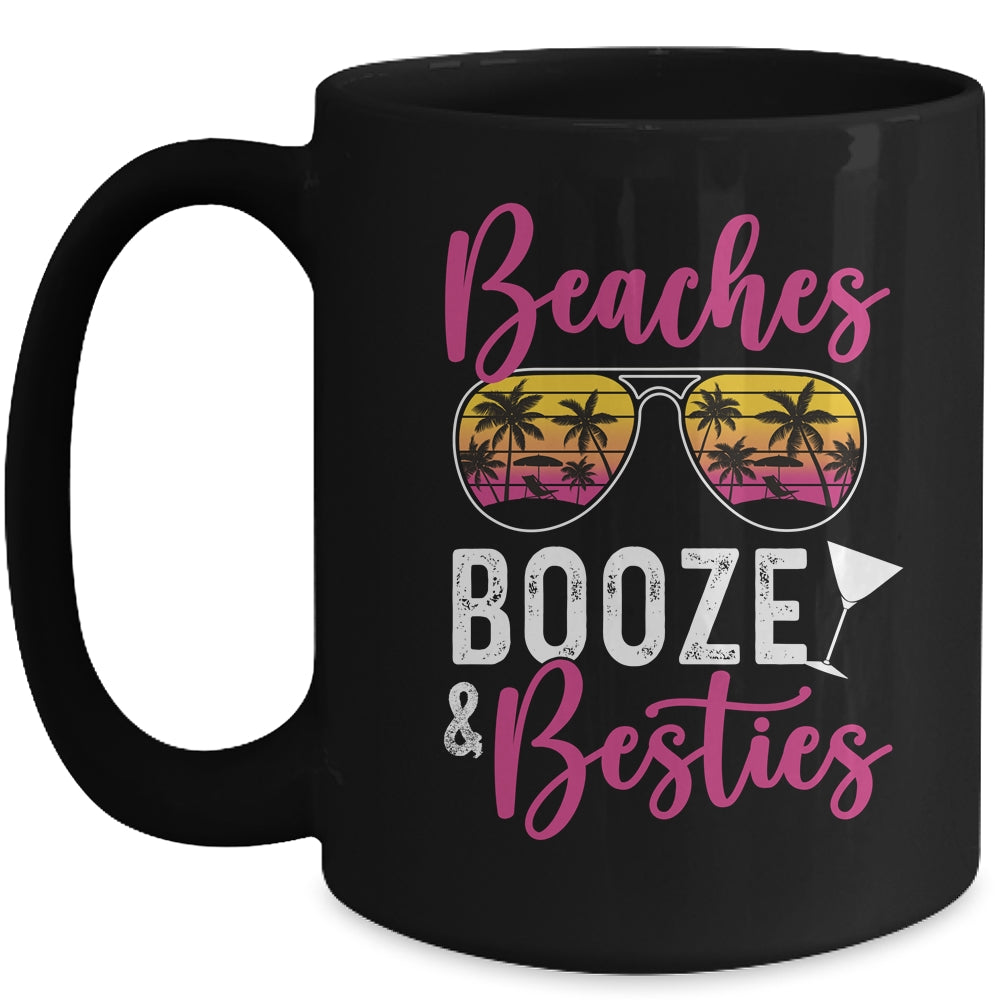 Girls Trip Girls Weekend Friends Beaches Booze Besties Mug | siriusteestore