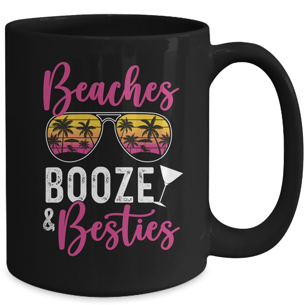 Girls Trip Girls Weekend Friends Beaches Booze Besties Mug | siriusteestore
