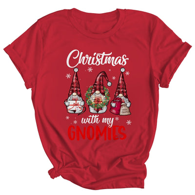 Gnome Family Christmas For Women Men Buffalo Plaid Shirt & Sweatshirt | siriusteestore