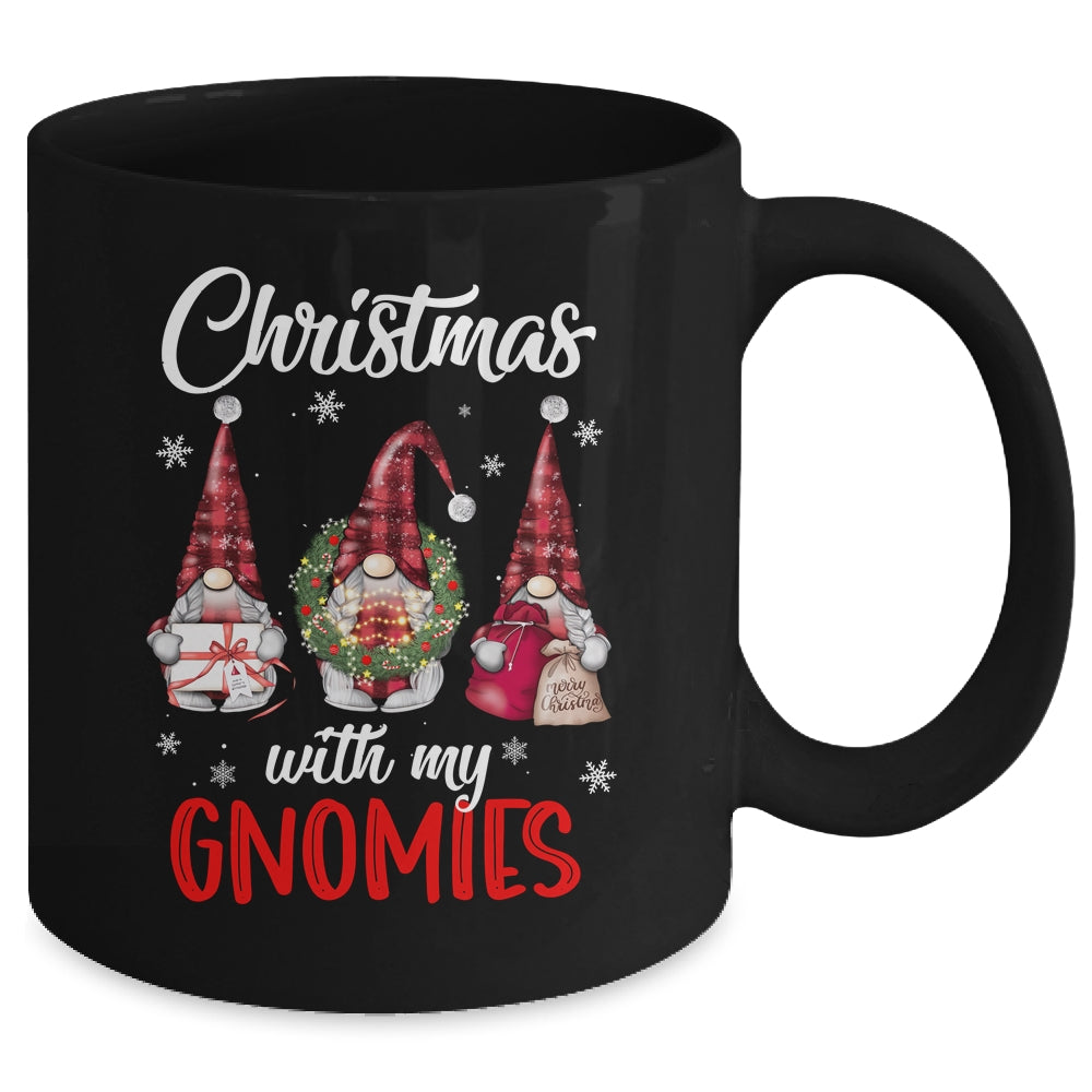Gnome Family Christmas For Women Men Buffalo Plaid Mug | siriusteestore