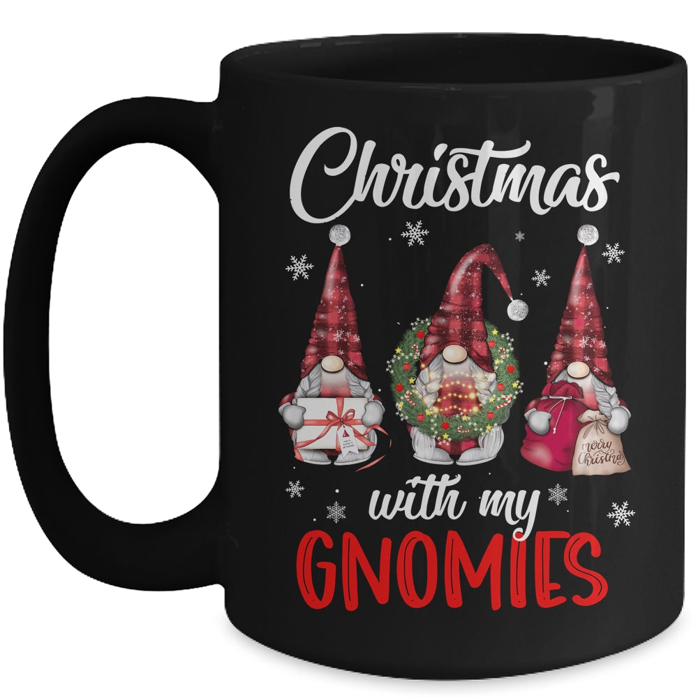 Gnome Family Christmas For Women Men Buffalo Plaid Mug | siriusteestore