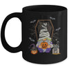 Gnome Mummy Halloween Costume Funny Pumpkin Mug | siriusteestore