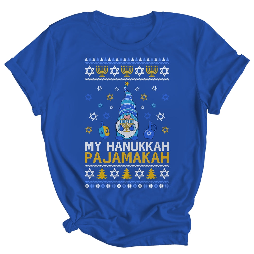 Gnome My Hanukkah Pajamakah Funny Chanukah Christmas Ugly Shirt & Sweatshirt | siriusteestore