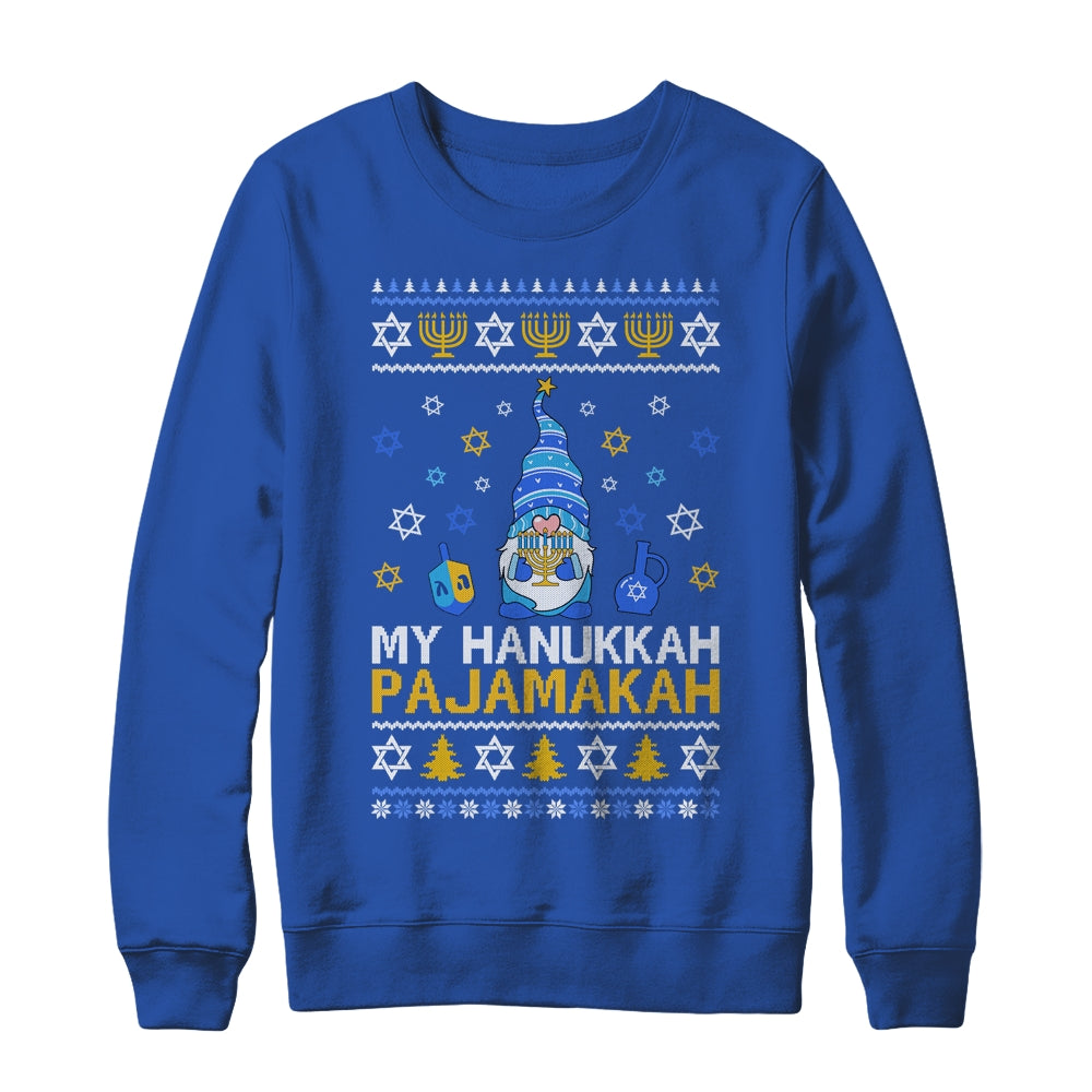 Gnome My Hanukkah Pajamakah Funny Chanukah Christmas Ugly Shirt & Sweatshirt | siriusteestore