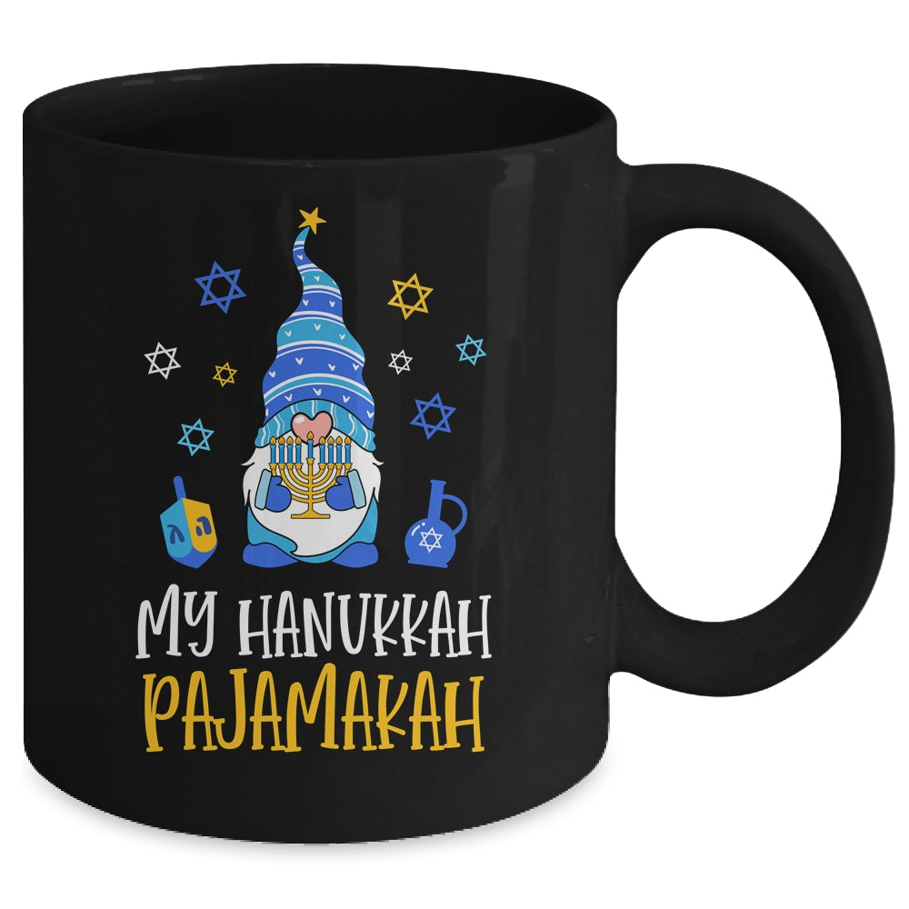 Gnome My Hanukkah Pajamakah Funny Chanukah Family Mug | siriusteestore
