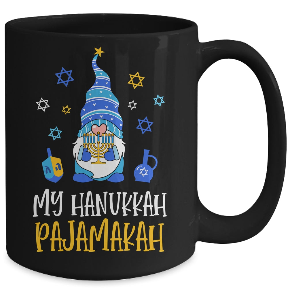 Gnome My Hanukkah Pajamakah Funny Chanukah Family Mug | siriusteestore