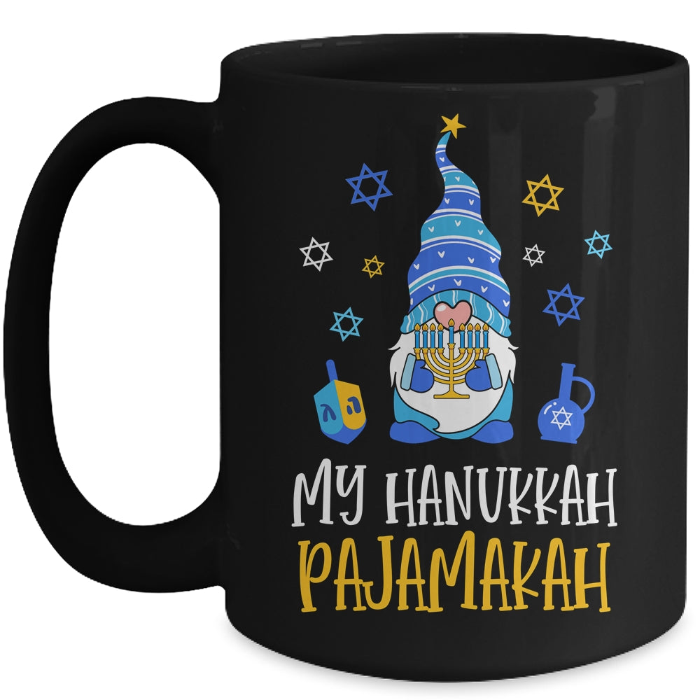 Gnome My Hanukkah Pajamakah Funny Chanukah Family Mug | siriusteestore