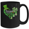 Gnome St Patricks Day Shenanigans With My Gnomies Shamrock Mug | siriusteestore