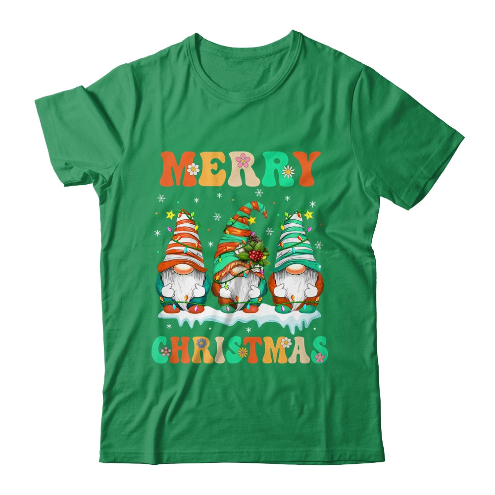 Gnome Xmas Light Pajamas Merry Christmas Matching Group Shirt & Sweatshirt | siriusteestore