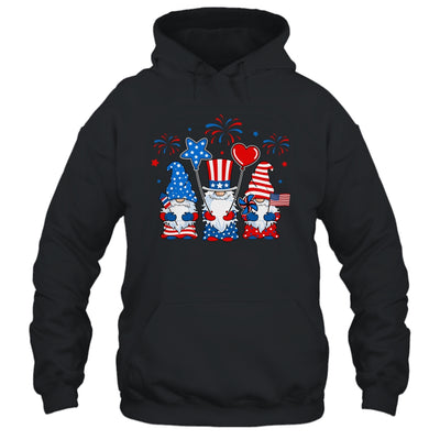 Gnomes Celebrating Independence Day 4th Of July Patriotic Shirt & Tank Top | siriusteestore