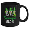 Gnomes St Patricks Day Let The Shenanigans Begin Mug | siriusteestore