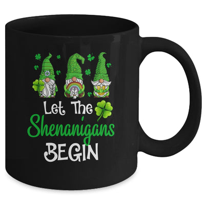 Gnomes St Patricks Day Let The Shenanigans Begin Mug | siriusteestore