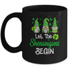 Gnomes St Patricks Day Let The Shenanigans Begin Mug | siriusteestore