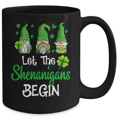 Gnomes St Patricks Day Let The Shenanigans Begin Mug | siriusteestore