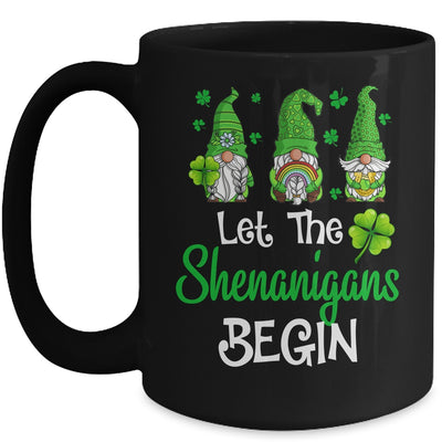 Gnomes St Patricks Day Let The Shenanigans Begin Mug | siriusteestore