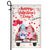 Gnomes Valentine Flag Happy Valentine's Day Red Truck Gnomes Couple | siriusteestore