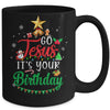 Go Jesus It's Your Birthday Christmas Tree Funny Xmas Mug | siriusteestore