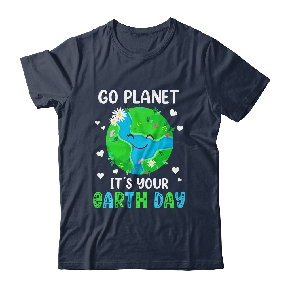 Go Planet Its Your Earth Day Shirt & Tank Top | siriusteestore