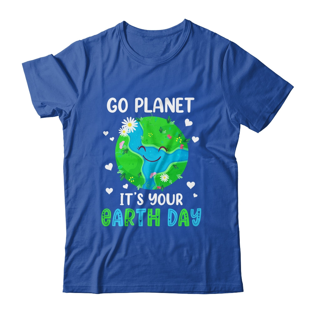 Go Planet Its Your Earth Day Shirt & Tank Top | siriusteestore