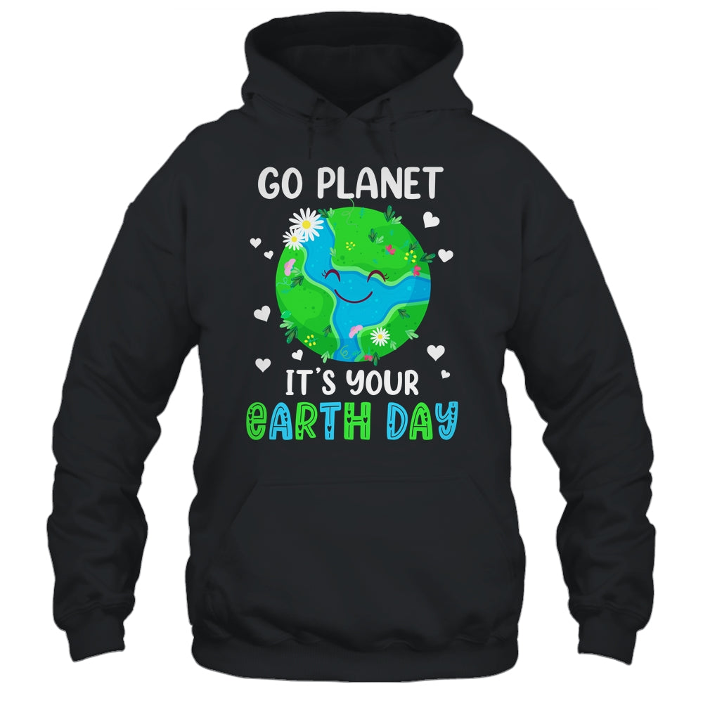 Go Planet Its Your Earth Day Shirt & Tank Top | siriusteestore