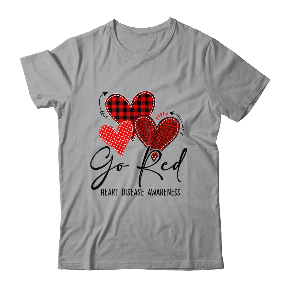 Go Red For Womens Heart Disease Awareness Month Leopard Shirt & Hoodie | siriusteestore