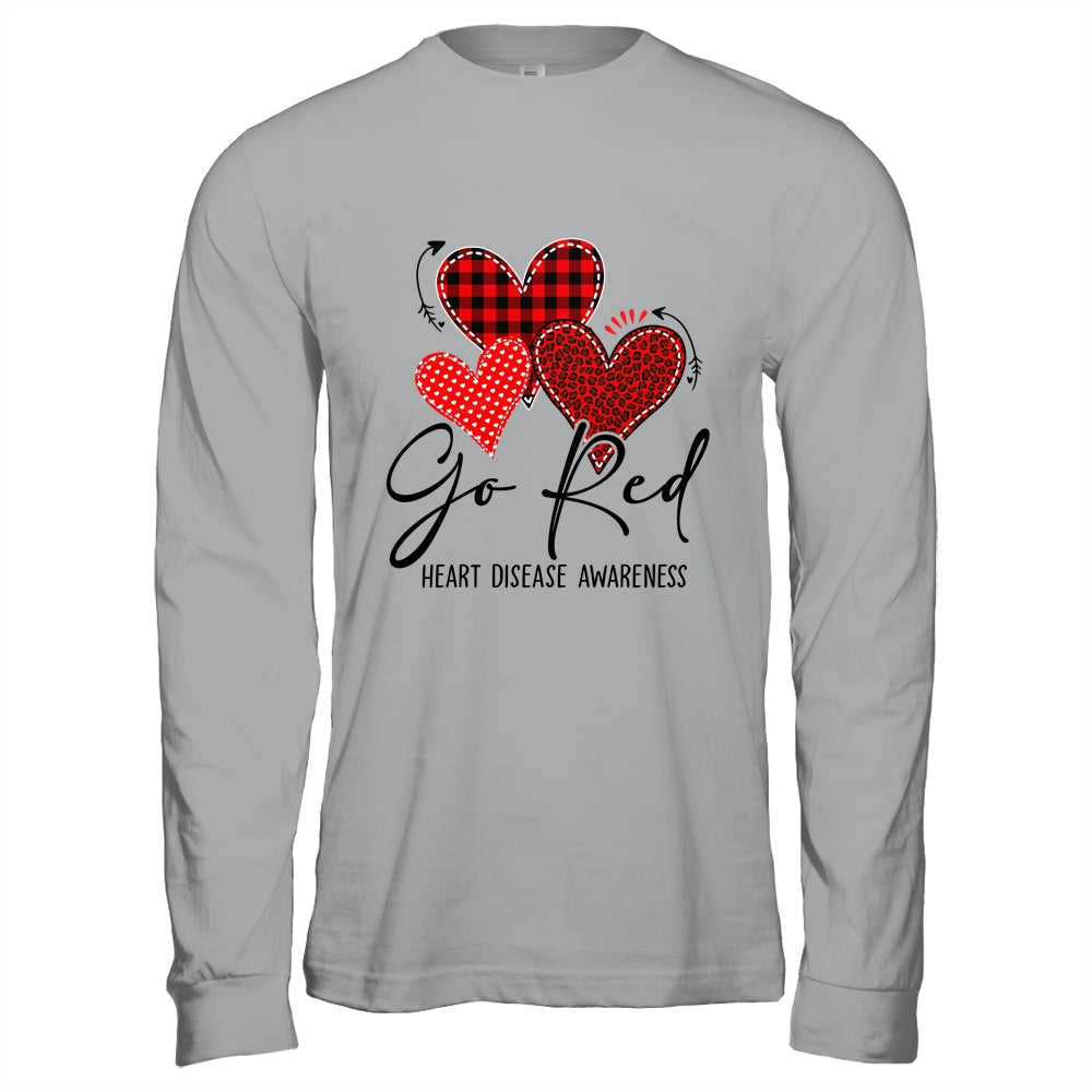 Go Red For Womens Heart Disease Awareness Month Leopard Shirt & Hoodie | siriusteestore