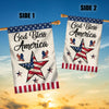 God Bless America Flag Star American Patriotic Home | siriusteestore