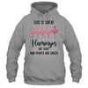 God Is Great Flamingos Are Good And People Are Crazy Shirt & Tank Top | siriusteestore