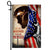 God Jesus By His Wounds We are Healed Flag Christian American | siriusteestore