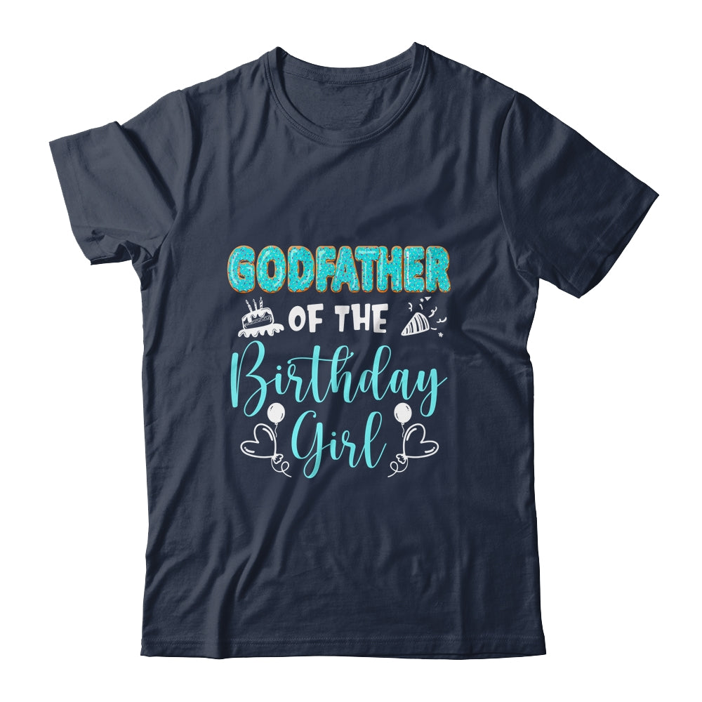 Godfather Of The Birthday Girl Family Donut Birthday Shirt & Hoodie | siriusteestore