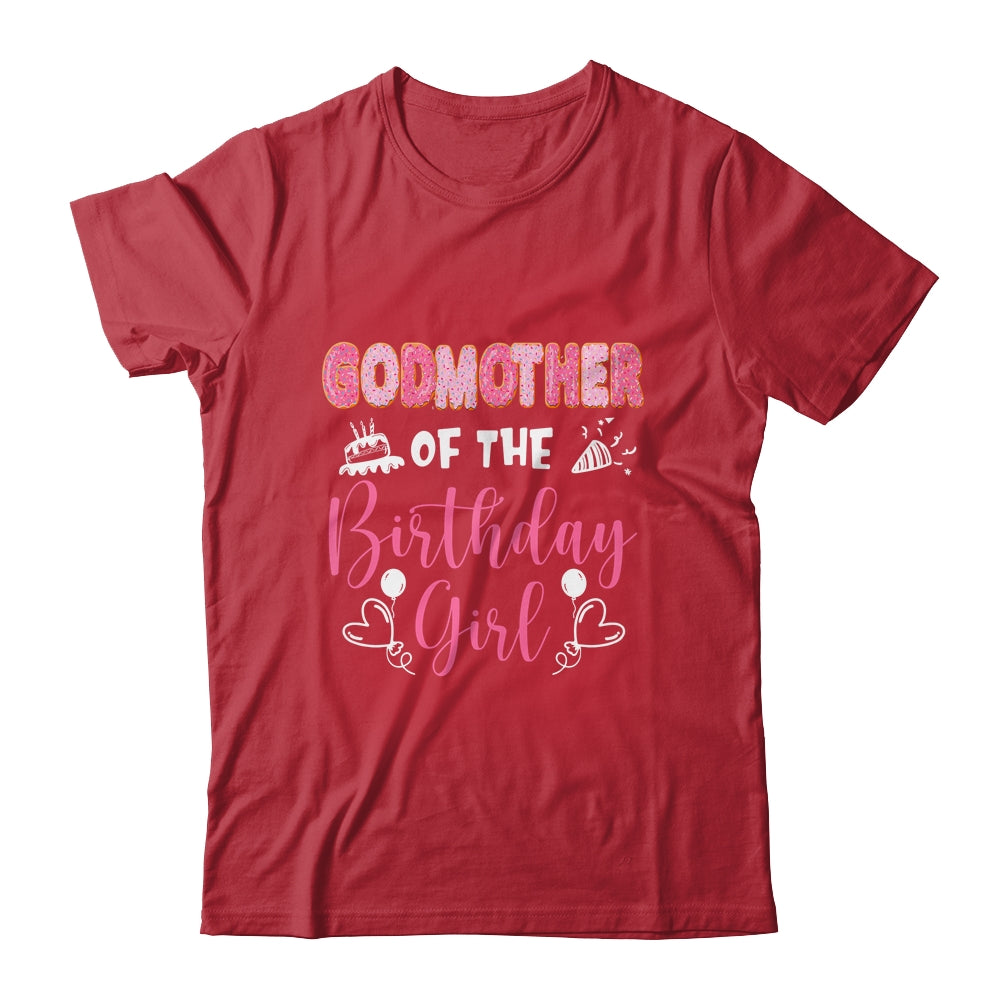 Godmother Of The Birthday Girl Family Donut Birthday Shirt & Hoodie | siriusteestore