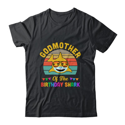 Godmother Of The Shark Birthday Mom Matching Family Shirt & Hoodie | siriusteestore
