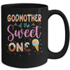 Godmother Of The Sweet One Ice Cream 1st First Birthday Family Mug | siriusteestore