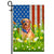 Golden Retriever American USA Flag 4th of July Dog Lover On Independence Day | siriusteestore