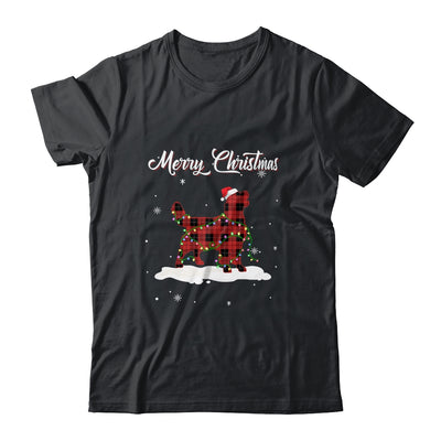 Golden Retriever Christmas Red Plaid Dog Lover Pajama Family Gift Shirt & Sweatshirt | siriusteestore
