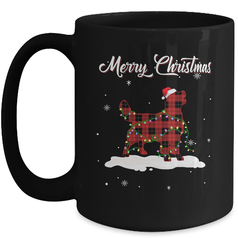 Golden Retriever Christmas Red Plaid Dog Lover Pajama Family Gift Mug | siriusteestore