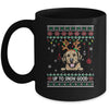 Golden Retriever Dog Reindeer Ugly Christmas Xmas Mug | siriusteestore