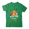 Golden Retriever Happy HalloThanksMas Halloween Christmas Shirt & Sweatshirt | siriusteestore