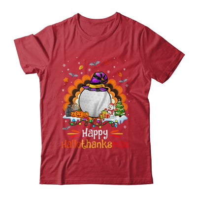 Golf Halloween Christmas Thanksgiving Hallothanksmas Shirt & Sweatshirt | siriusteestore