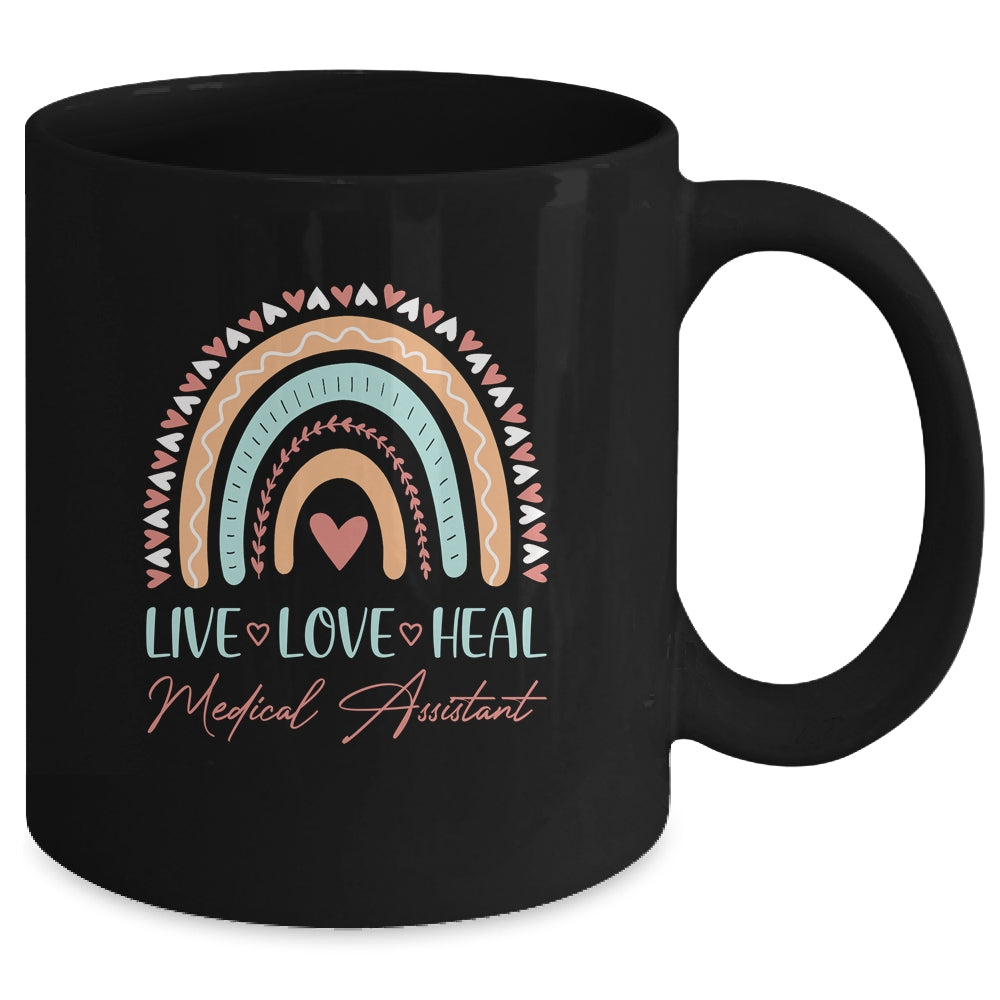 Graduation Rainbow Medical Assistant For Women Mug | siriusteestore