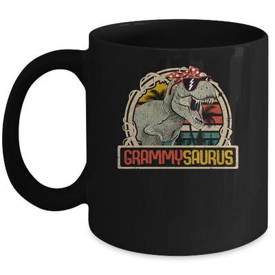 Grammysaurus T Rex Dinosaur Grammy Saurus Family Matching Mug | siriusteestore