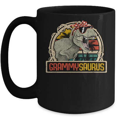 Grammysaurus T Rex Dinosaur Grammy Saurus Family Matching Mug | siriusteestore
