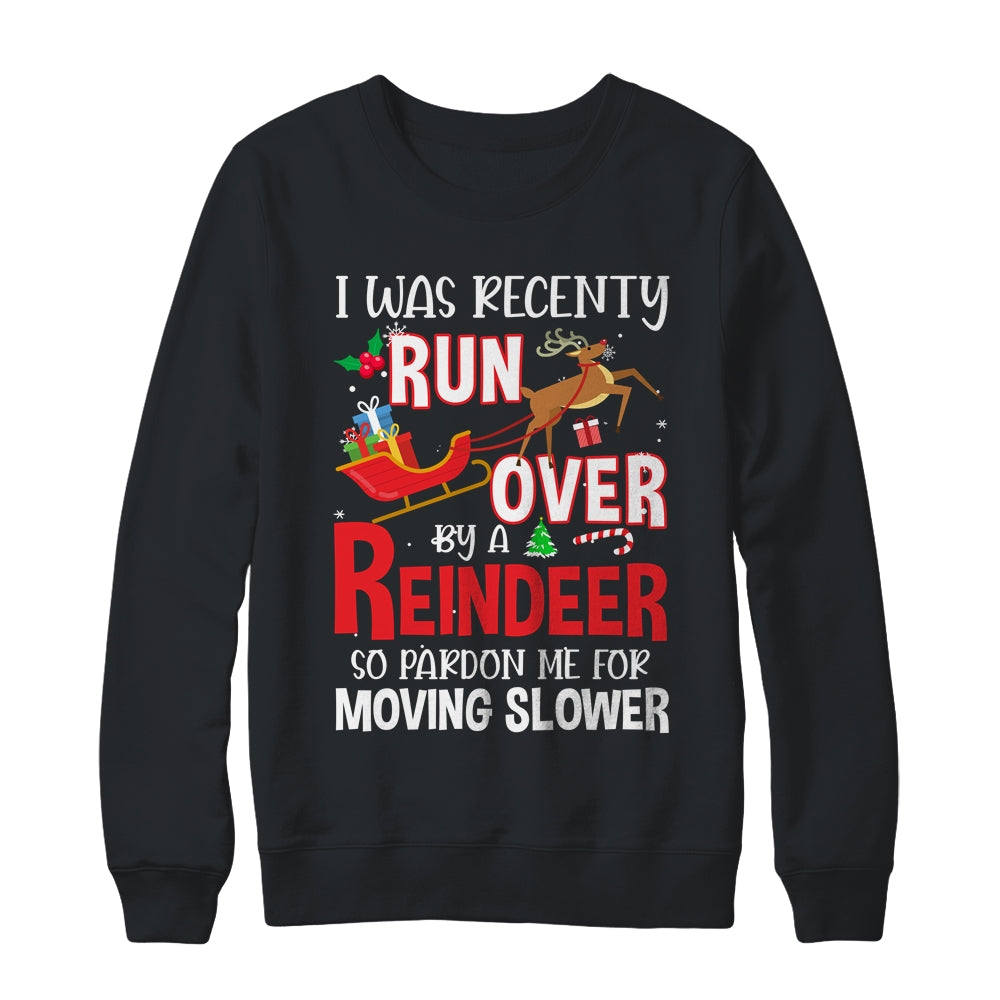 Grandma Got Run Over By A Reindeer Christmas So Pardon Me Shirt & Sweatshirt | siriusteestore