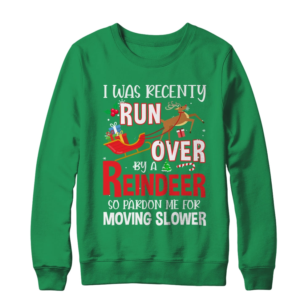 Grandma Got Run Over By A Reindeer Christmas So Pardon Me Shirt & Sweatshirt | siriusteestore