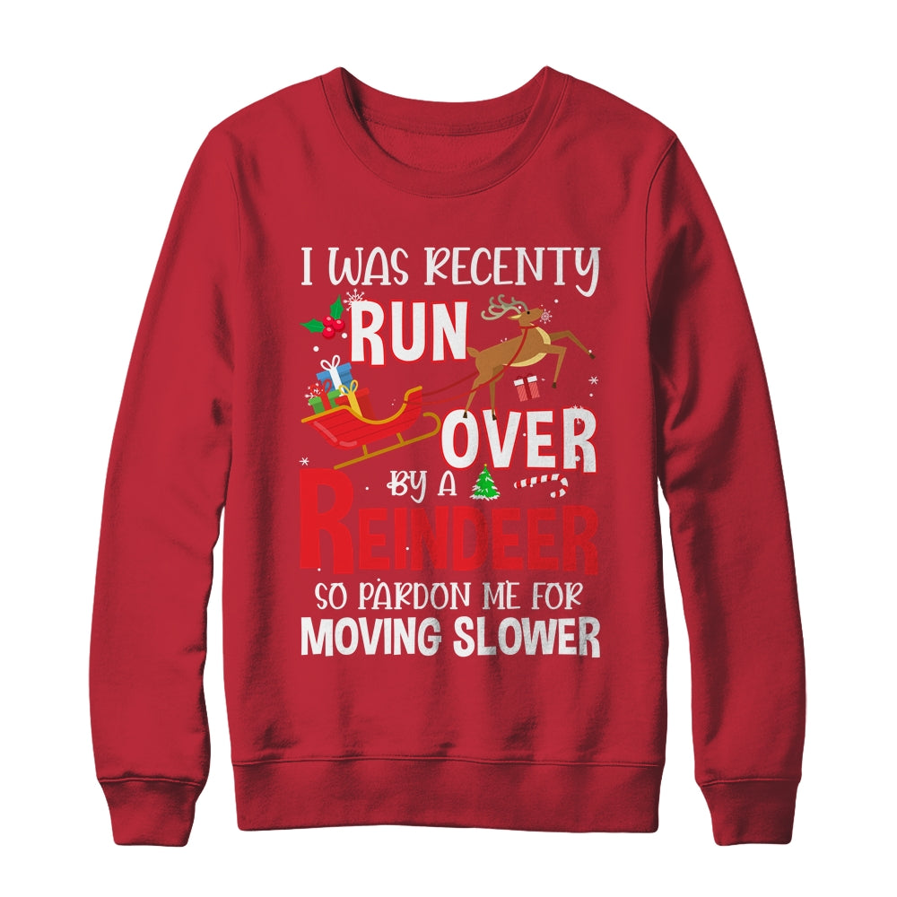 Grandma Got Run Over By A Reindeer Christmas So Pardon Me Shirt & Sweatshirt | siriusteestore